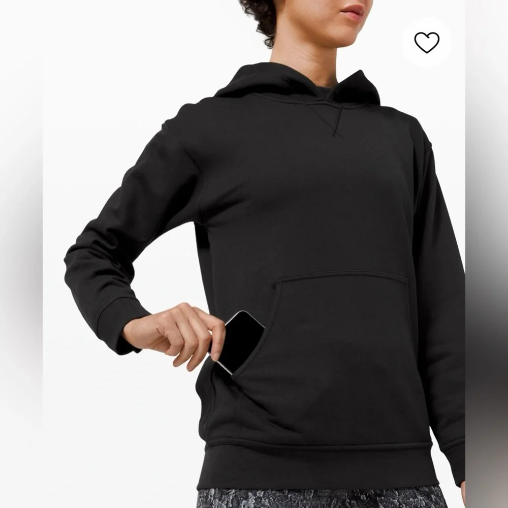 Lululemon All Yours Hoodie
French Terry Black Black Size 6 NWT - Picture 2 of 8